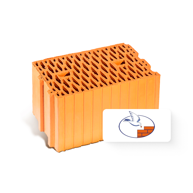Блок поризованный 25, 380*250*219 мм, М150 F75