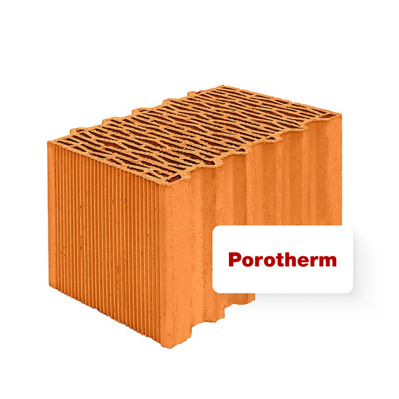Блок Porotherm 38 Thermo, 250*380*219 мм, М75