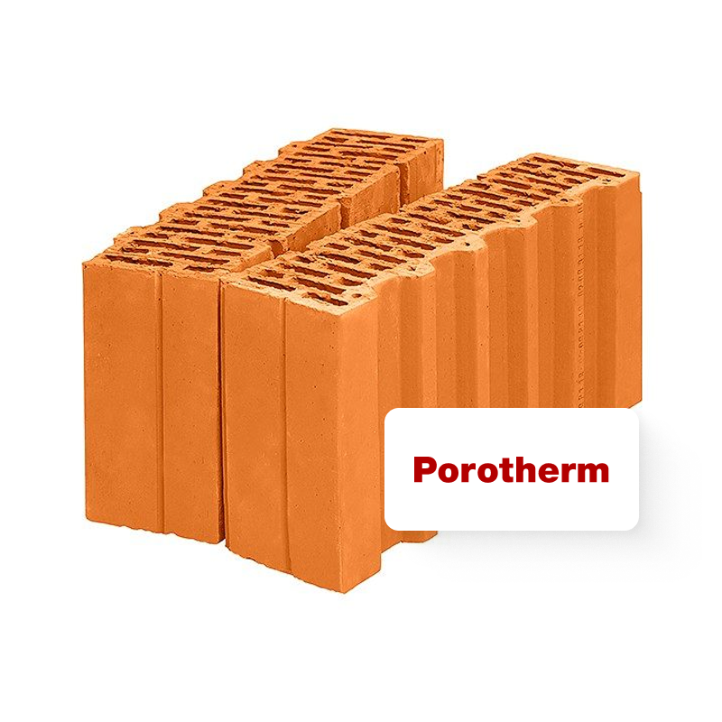 Блок доборный Porotherm 38 1/2, 250*380*219 мм, М100
