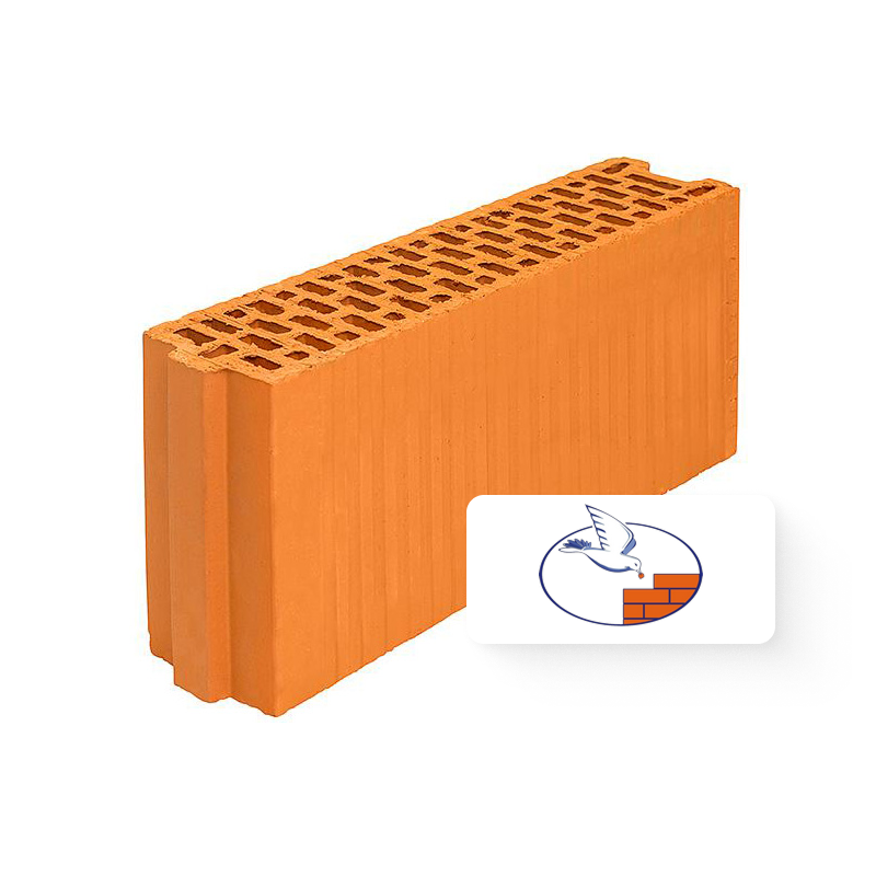  Керамический блок поризованный 12