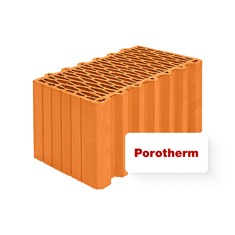  Камень керамический крупноформатный Porotherm 44