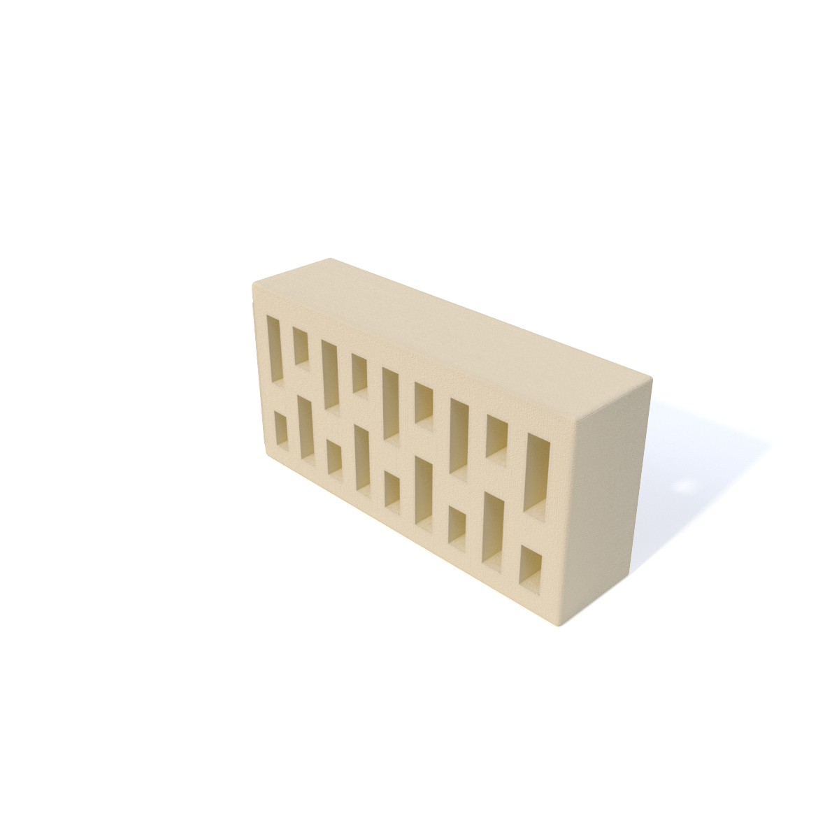 полнотелый | Петровский Штандарт Бело-красный | 215*102*65 мм | ручная формовка