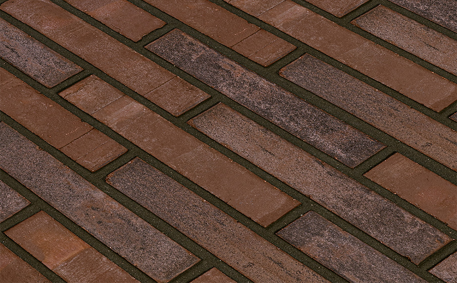 Клинкерный кирпич пустотелый Plinfa Iron 2302, 270*85*50 мм
