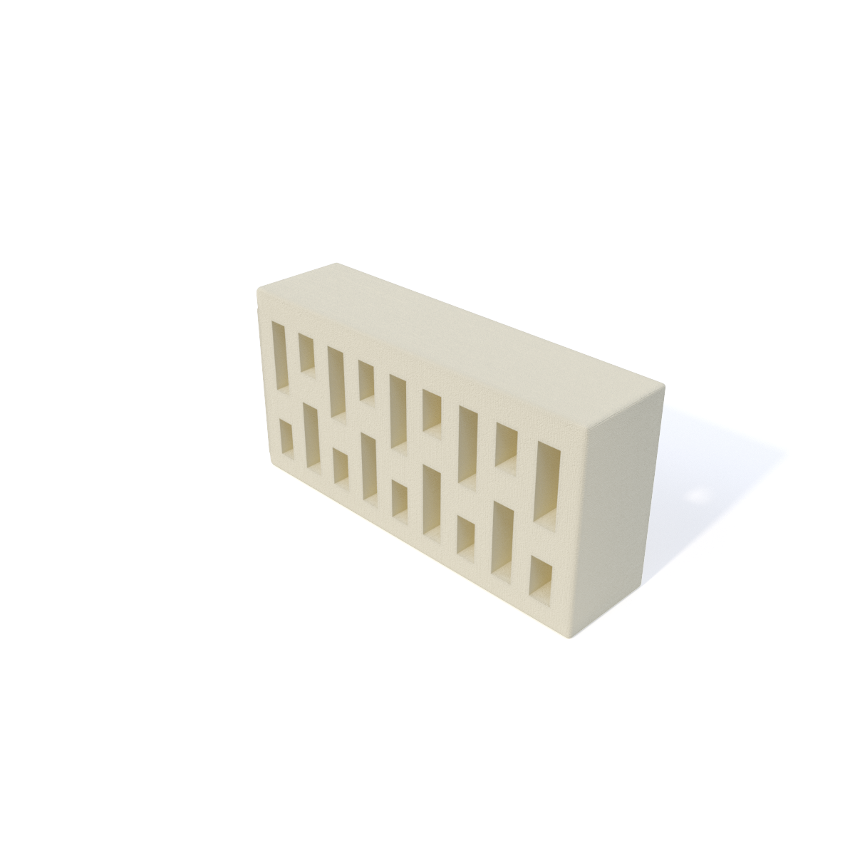  Дюна гладкий |  утолщенная стенка |  20 мм | 250*120*65