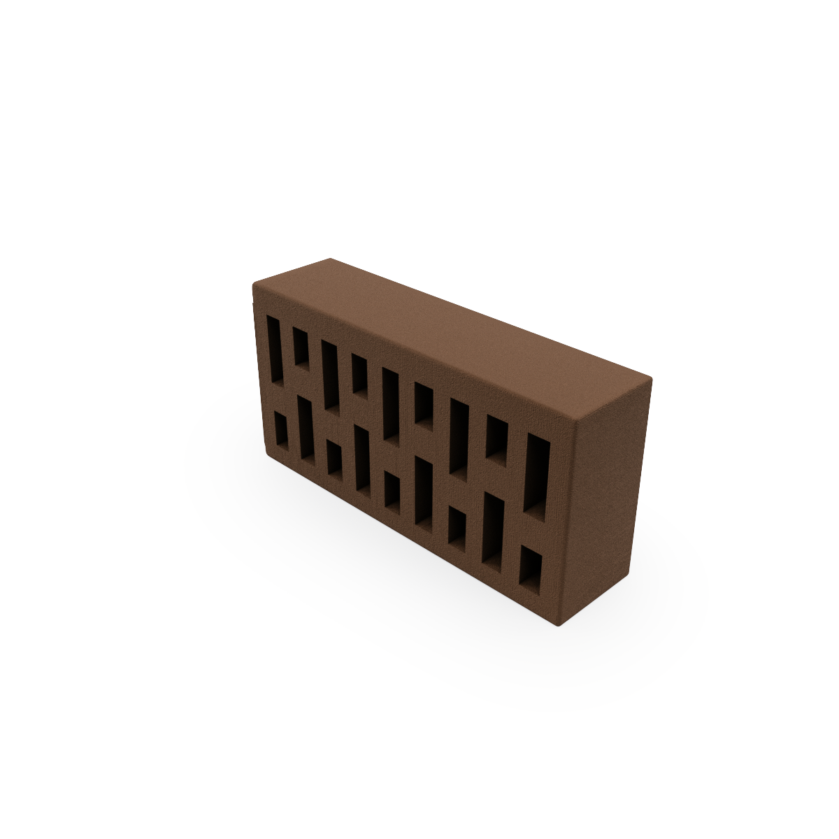  Мокко гладкий |  утолщенная стенка |  20 мм | 250*120*65