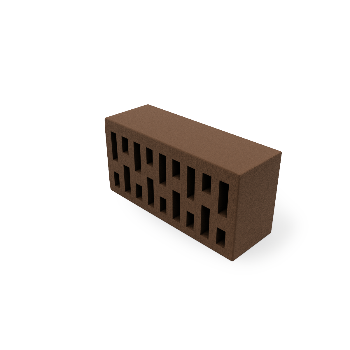  Мокко гладкий |  утолщенная стенка |  20 мм | 250*120*88