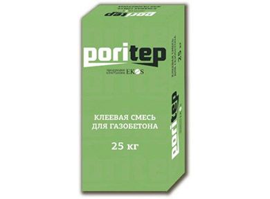 Клей для газобетона Poritep (лето) 25 кг.