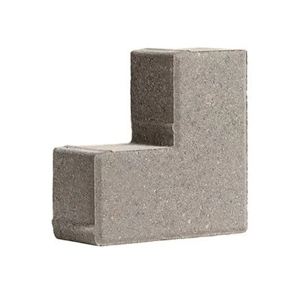  Тротуарная плитка Уголок Коричневый 200*200*80