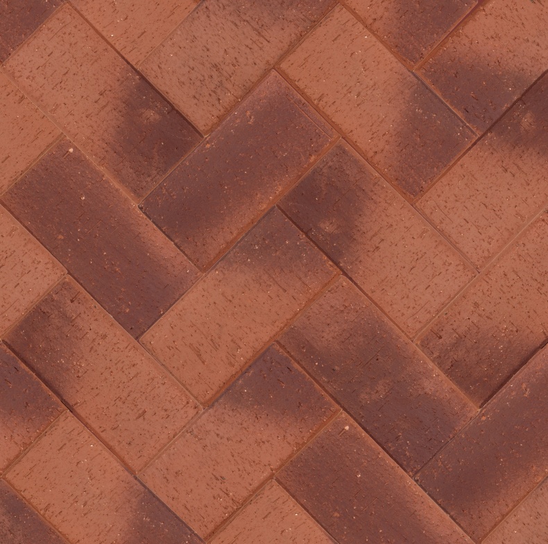 Брусчатка тёмно-красная "Ливерпуль" бордо классик клинкер тротуарный 0,,51 NF