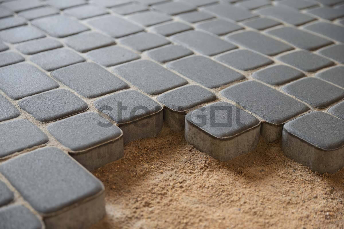  Тротуарная плитка Классика Коричневый набор на м2  t=60