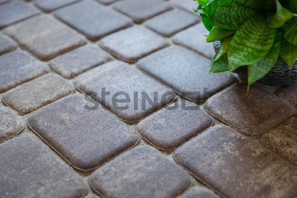  Тротуарная плитка Классика Stein Chrome набор на м2  t=60