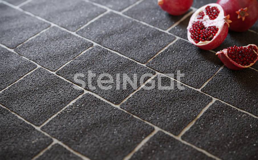  Тротуарная плитка Старый город Bianco Nero набор на м2  t=60