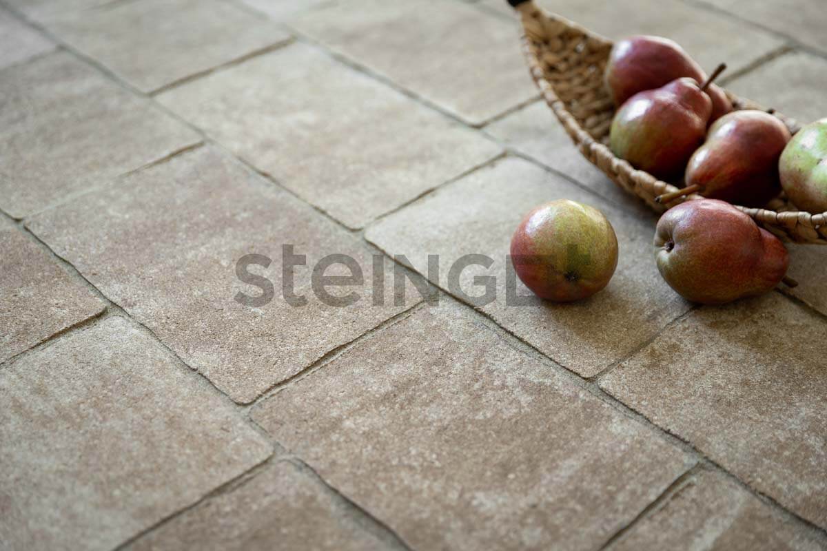  Тротуарная плитка Старый город Stella Nera набор на м2  t=60