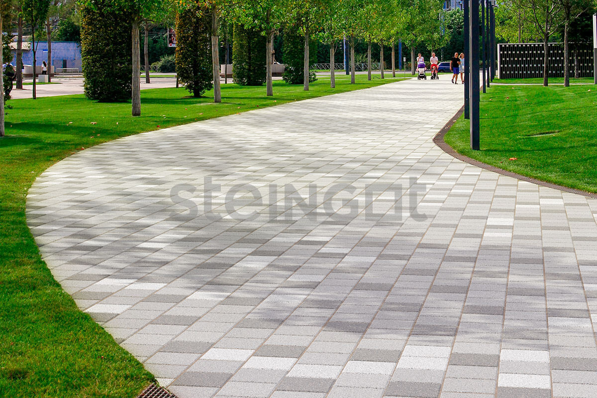  Тротуарная плитка Квадрат Safari 100*100*60