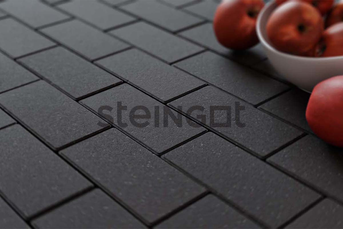  Тротуарная плитка Прямоугольник Темно-коричневый 200*100*60