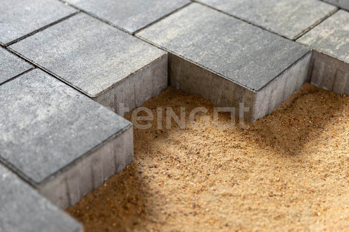  Тротуарная плитка Новый город Stein Bronze набор на м2  t=60