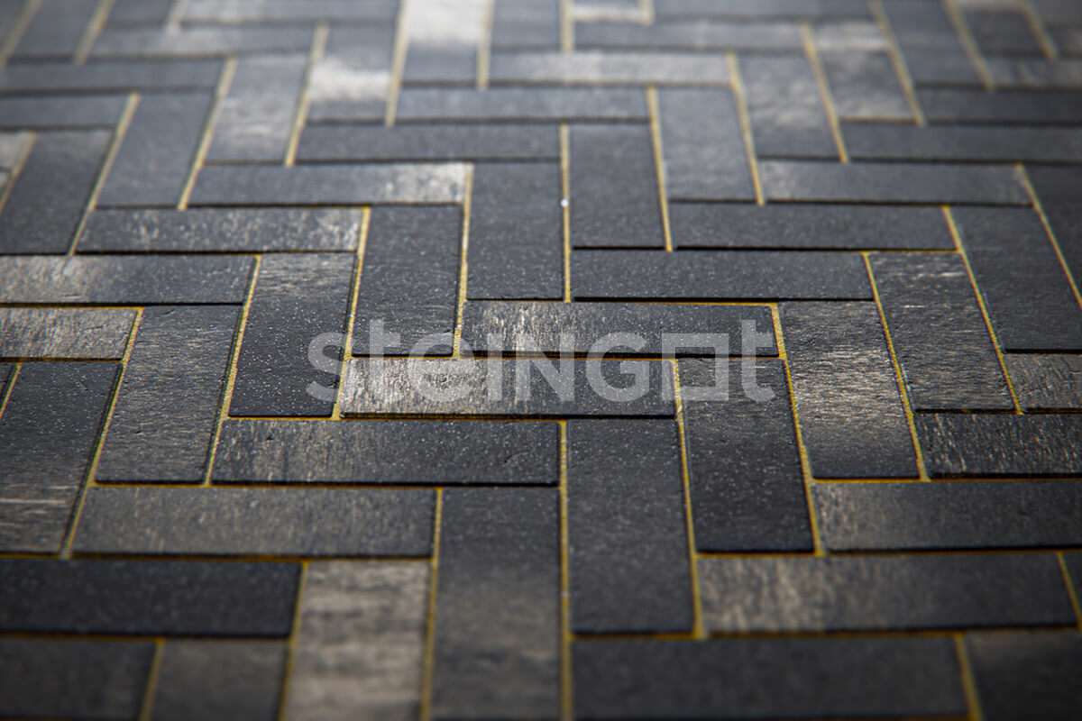  Тротуарная плитка Паркет Stein Bronze 240*80*60