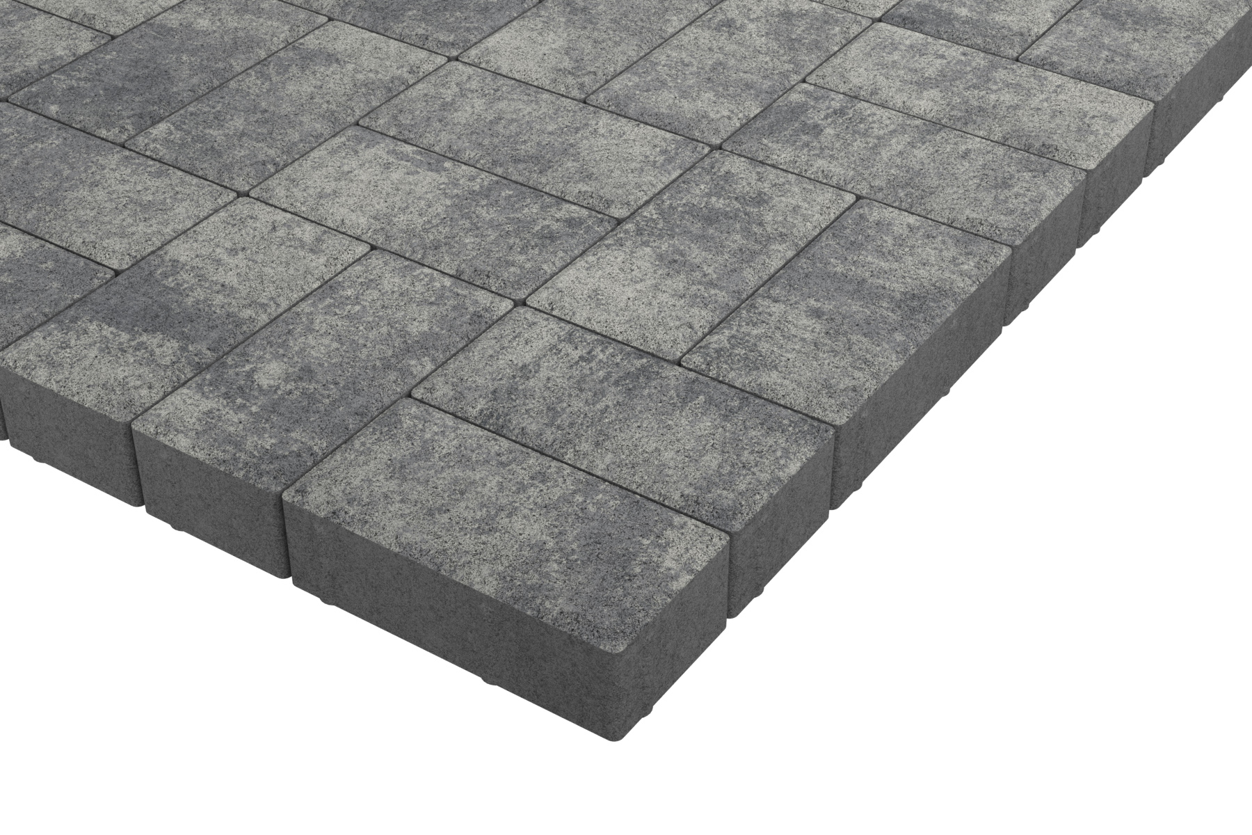 Тротуарная плитка Брусчатка Закат 200*100*40