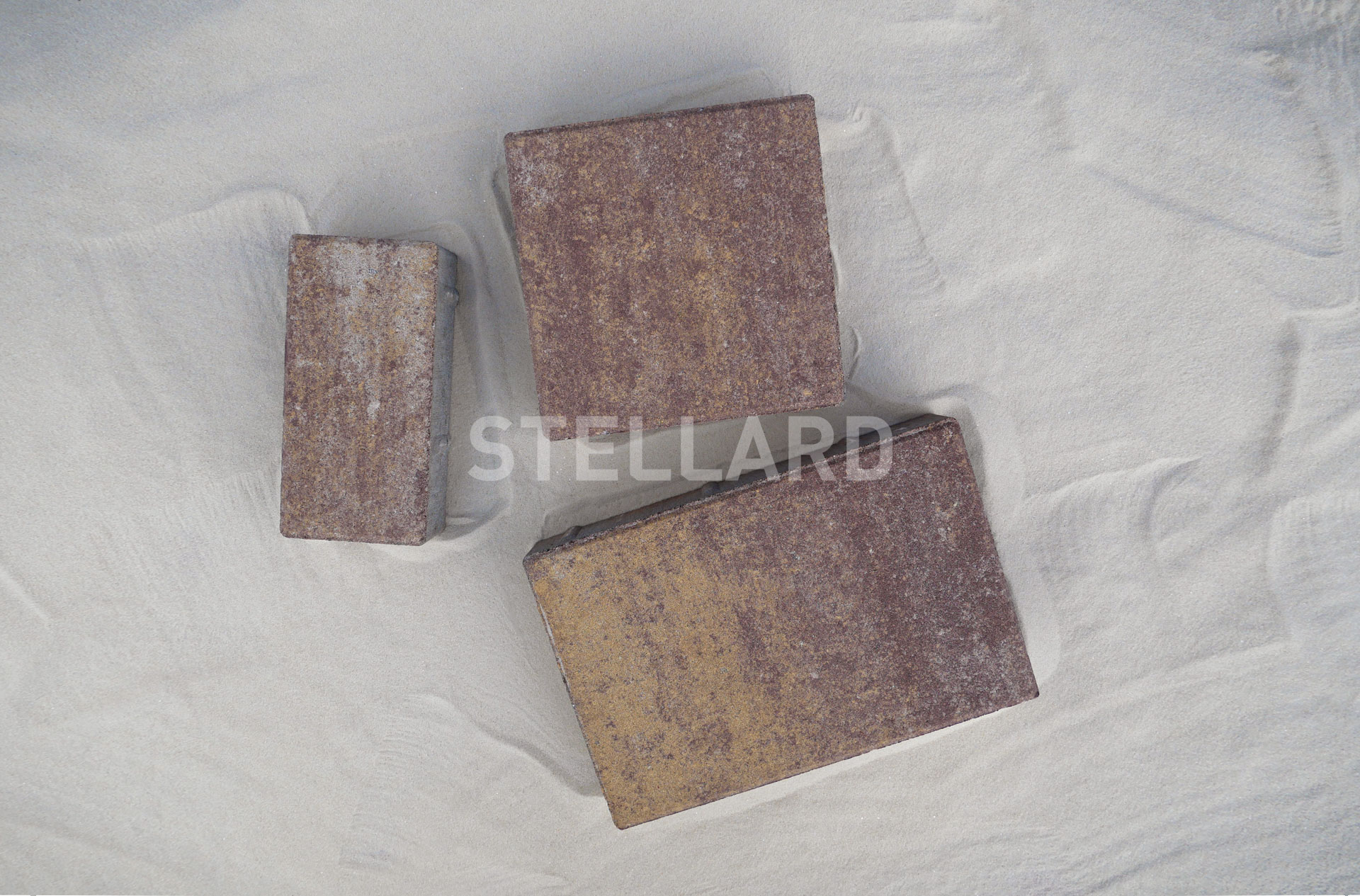 Тротуарная плитка Новый город Голден набор на м2  t=40