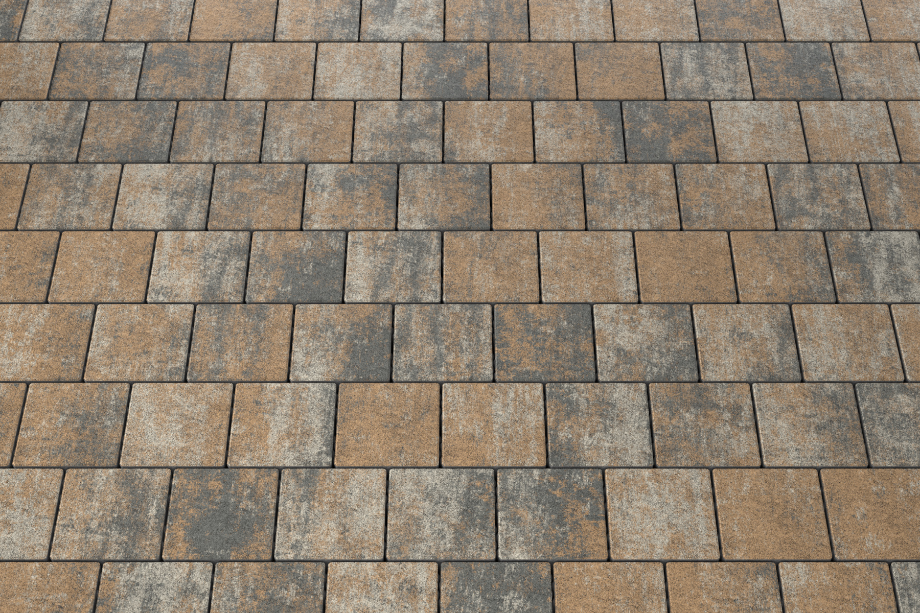 Тротуарная плитка Квадрат Мокко 150*150*80