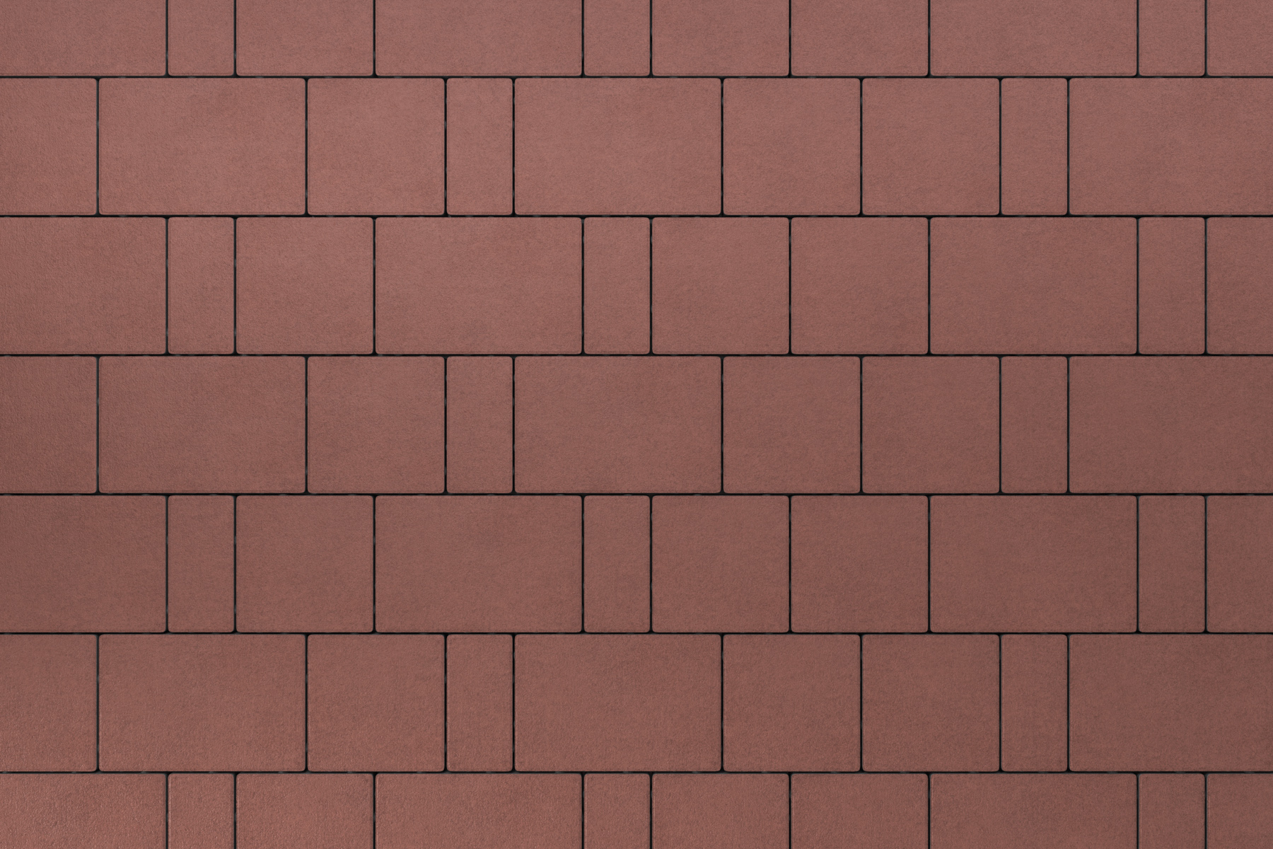 Тротуарная плитка Новый город Черный набор на м2  t=40