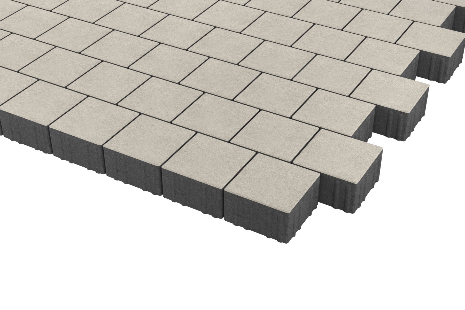 Тротуарная плитка Квадрат Желтый 150*150*80