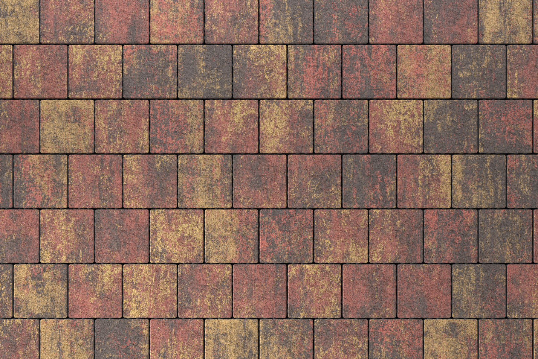 Тротуарная плитка Квадрат Каньон 150*150*80