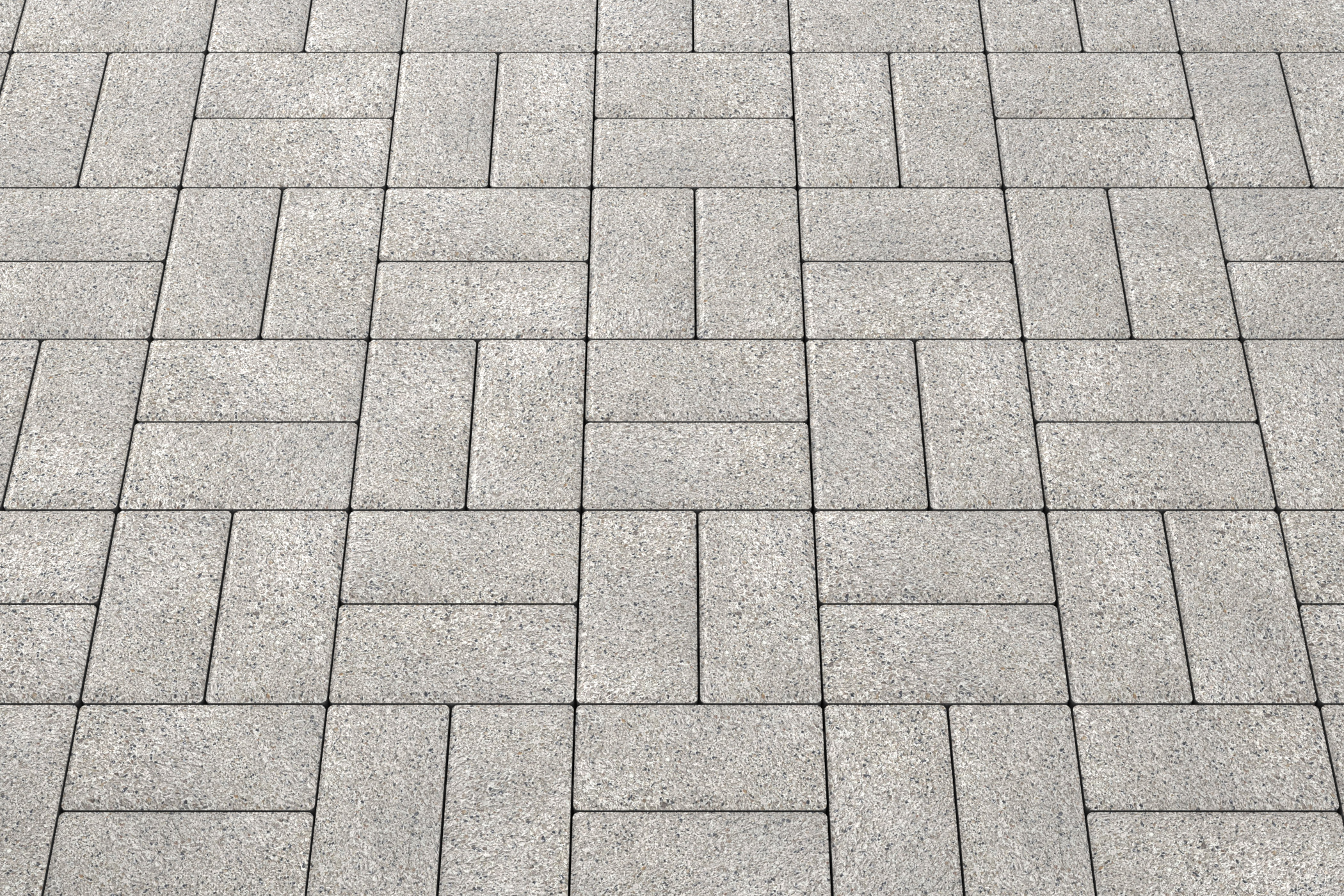 Тротуарная плитка Брусчатка Китайский гранит 200*100*60