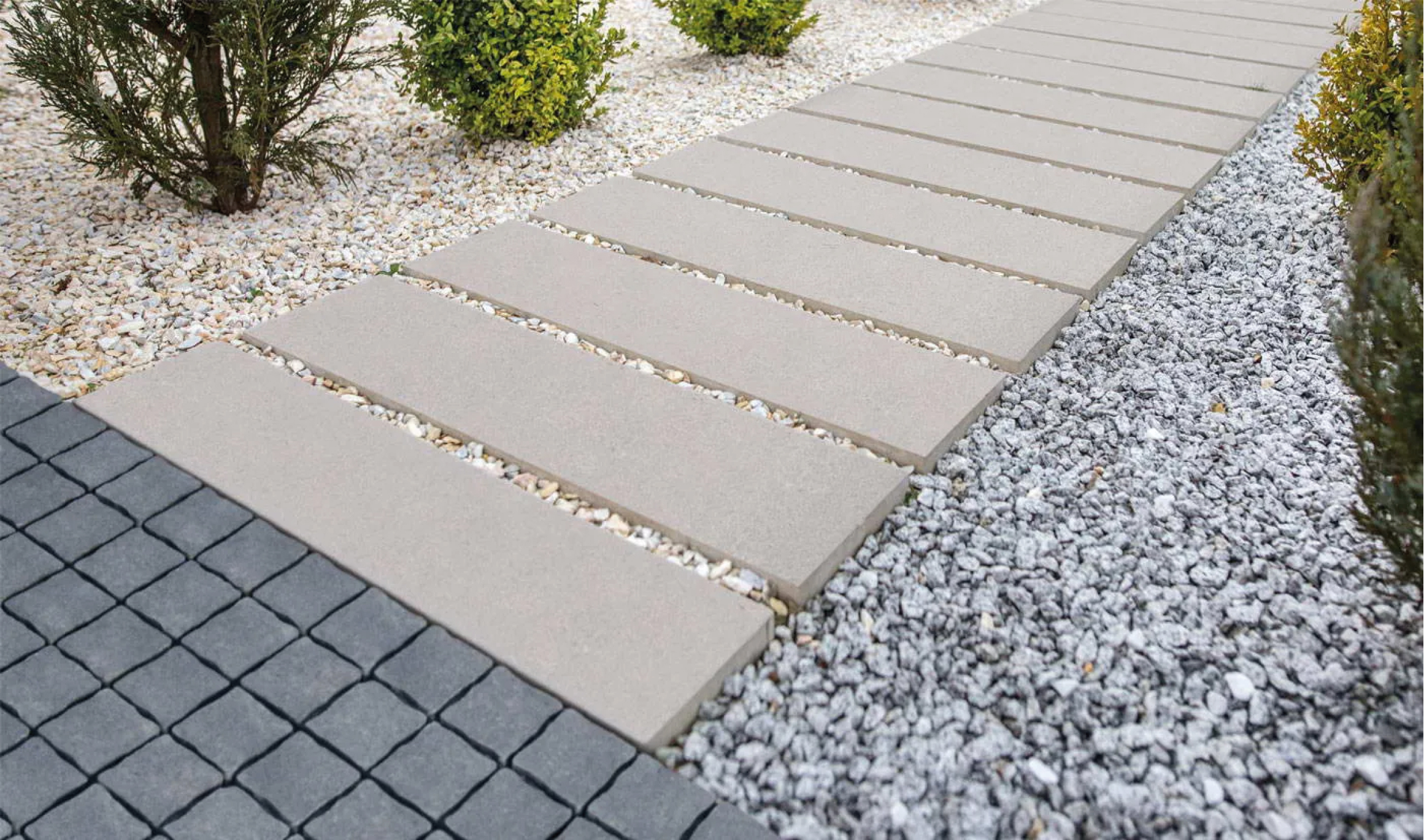 Тротуарная плитка Патио XL Черный Агат 900*300*80