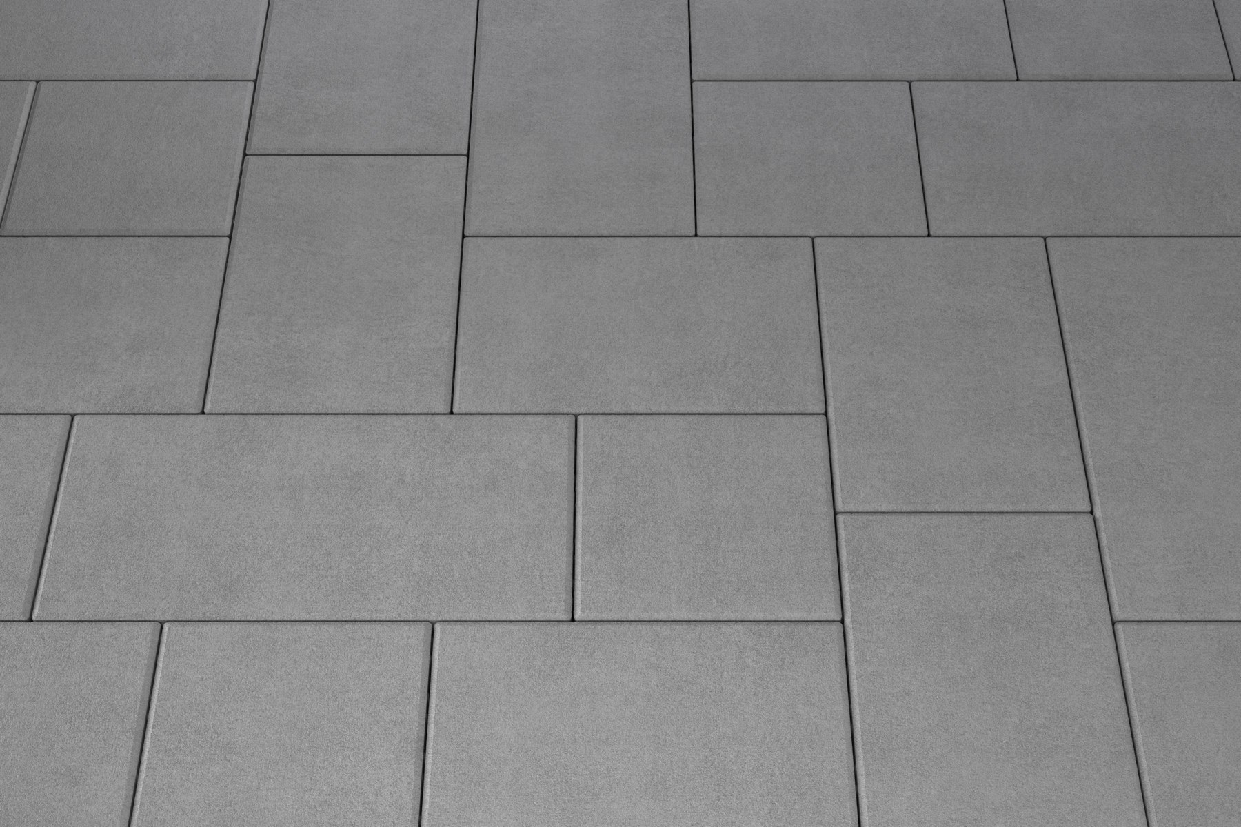 Тротуарная плитка Мозайка Браун набор на м2  t=60