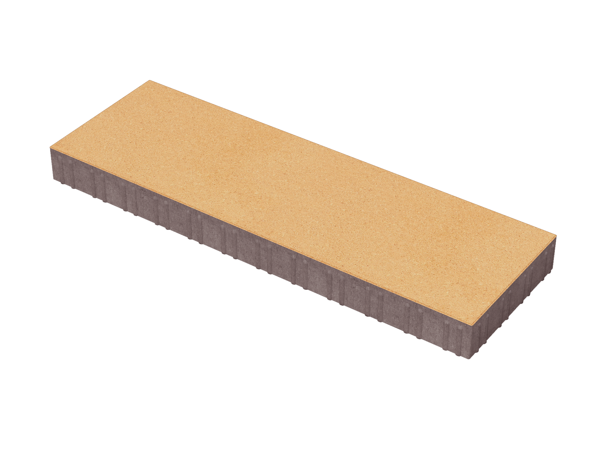 Тротуарная плитка Патио Коричневый 900*300*80