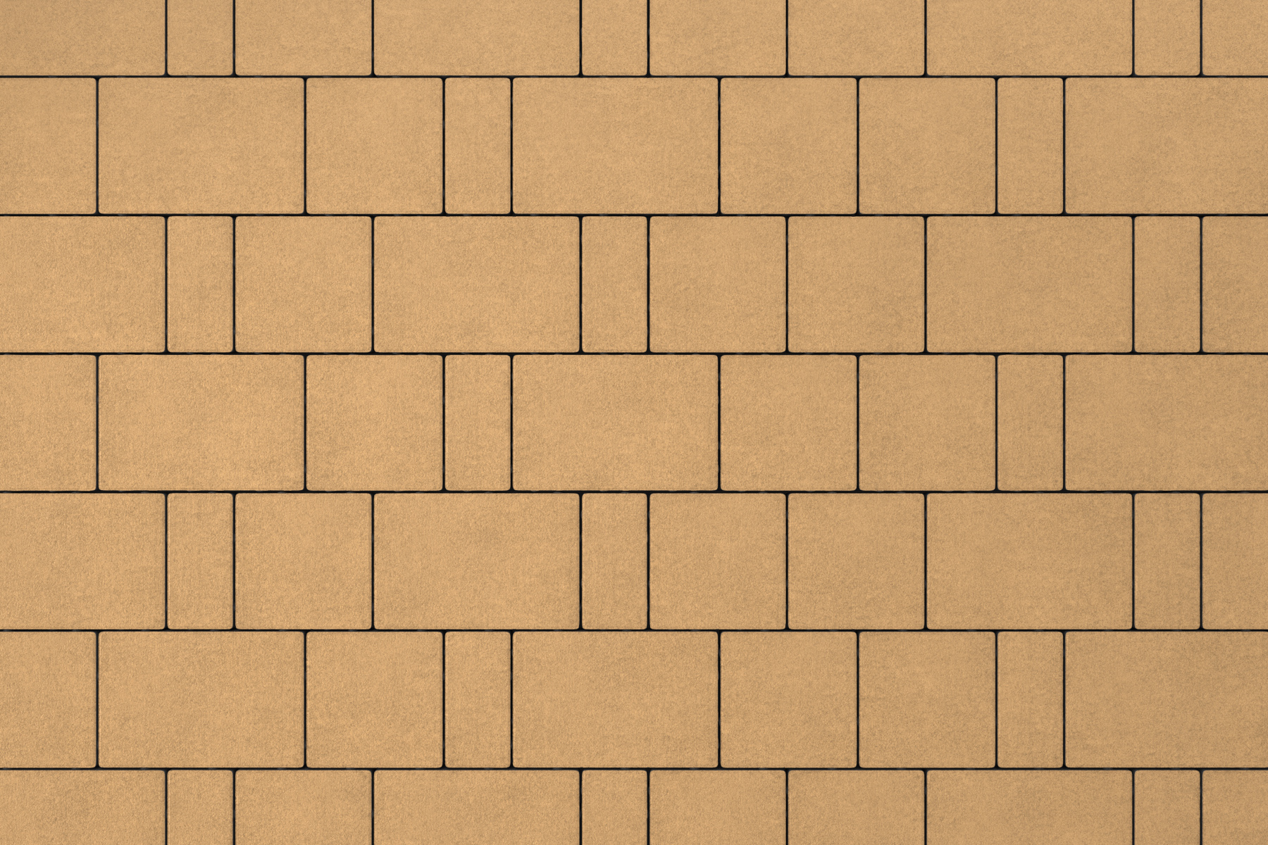 Тротуарная плитка Новый город Коричневый набор на м2  t=60