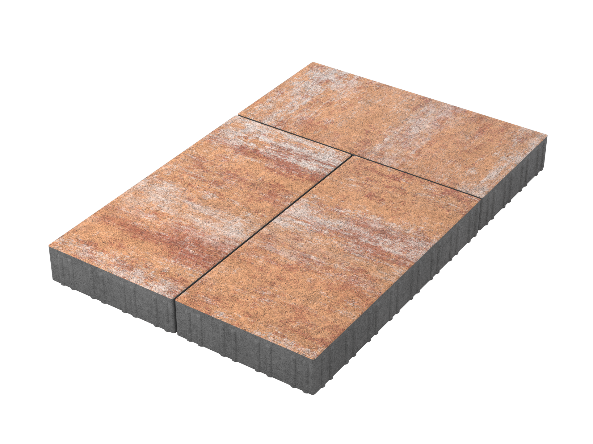 Тротуарная плитка Патио Грей 600*300*80