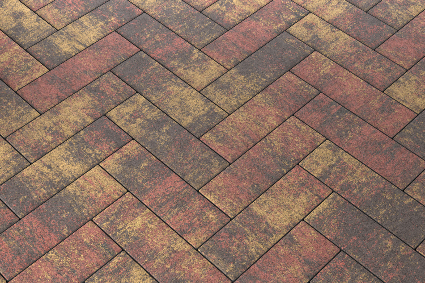 Тротуарная плитка Паркет Каньон 450*150*80