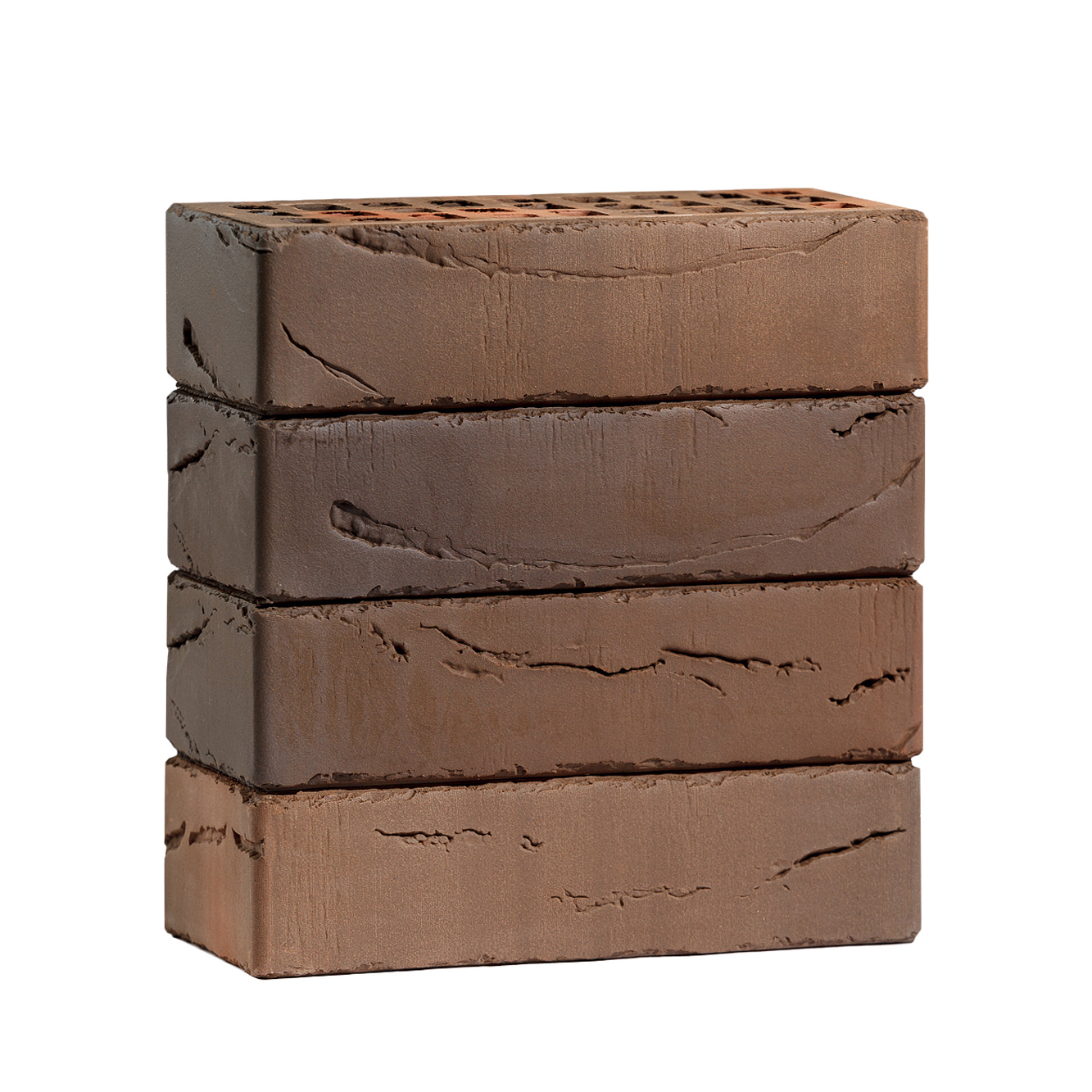  Кирпич облицовочный пустотелый Таймыр флэш 250*120*65 мм стандартная стенка Volgabrick