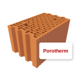 Крупноформатный | Porotherm 25